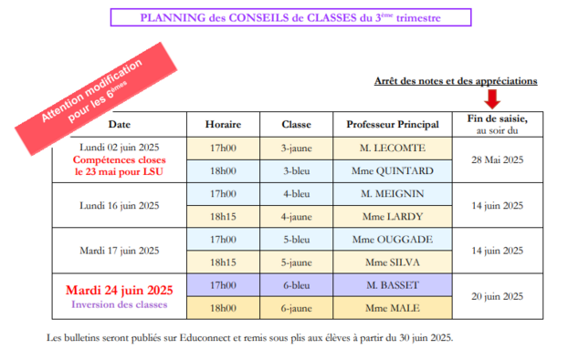 Planning-2 Conseils de classe 3ème trimestre 2024-2025.png